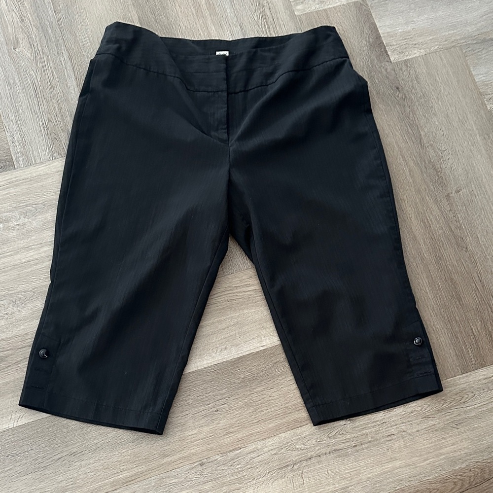 Studio 1940 Black Cropped Pants